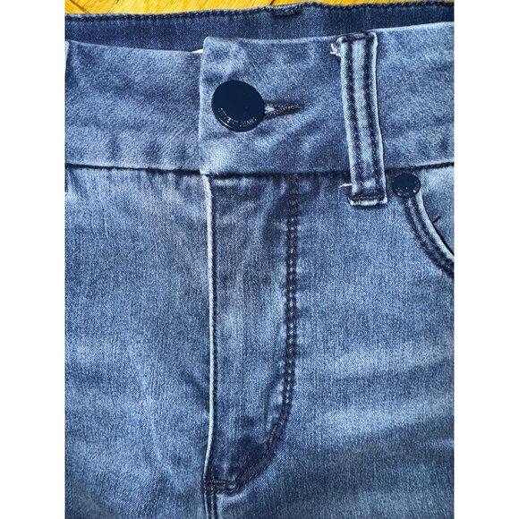 Seven7 Tummy-Less Slimmer Jeans ‎ High-Waisted Stretch Denim Size 32 Dark Wash - Picture 5 of 11
